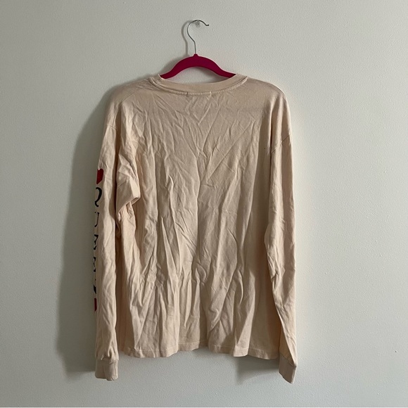 Daydreamer Free People Queen of Hearts long sleeve graphic tee Small - Picture 5 of 9